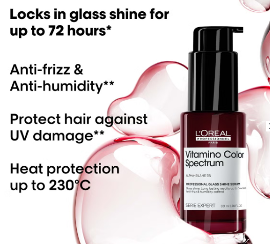 L'Oréal Professionnel Serie Expert Vitamino Color Spectrum Glass Shine Serum 30ml