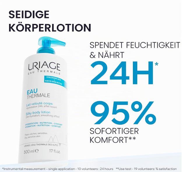 Uriage Silky Body Lotion 500ml