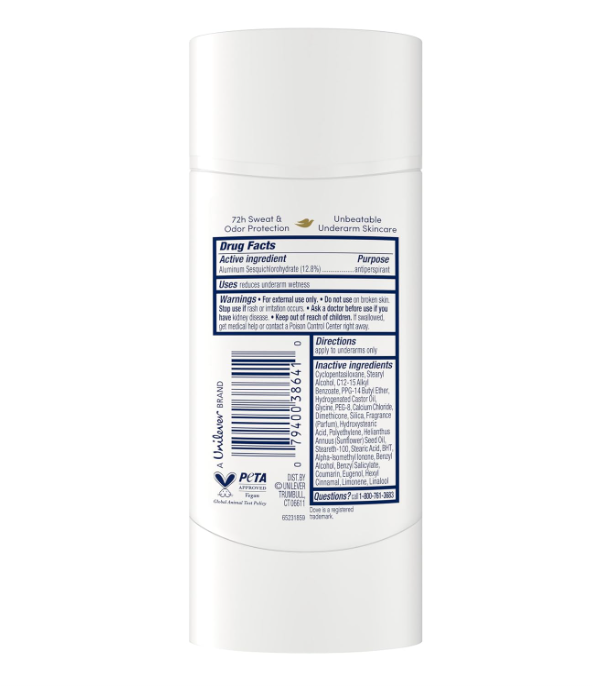 Dove Advanced Care Caring Coconut Antiperspirant Deodorant 2.6 fl oz