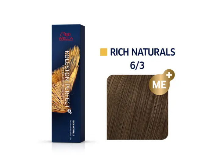Wella Professionals Koleston Perfect Me+ 6/3 Dark Blonde Gold 60ml