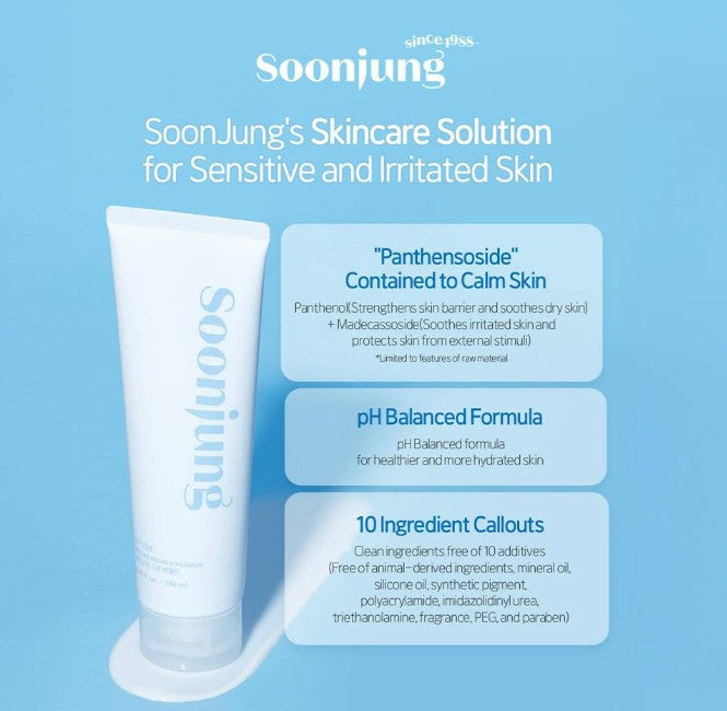 Etude SoonJung 10-Free Moist Emulsion 130ml