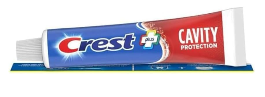 Crest Plus Fluoride Anticavity Toothpaste 68g 6pck