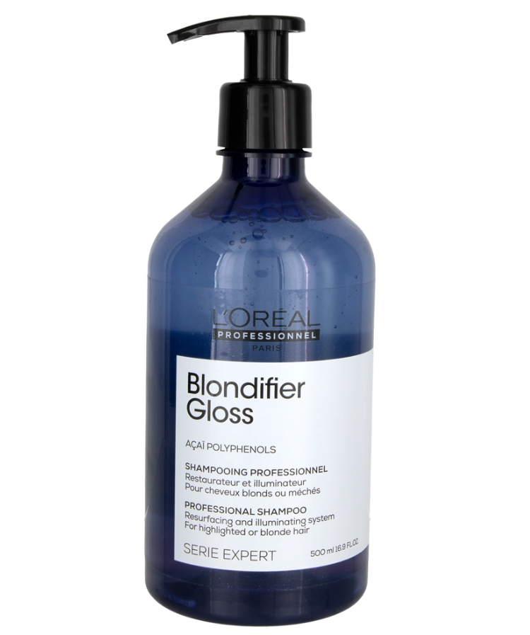 L'Oréal Professionnel Série Expert Blondifier Gloss Shampoo with Acai Polyphenols 500ml