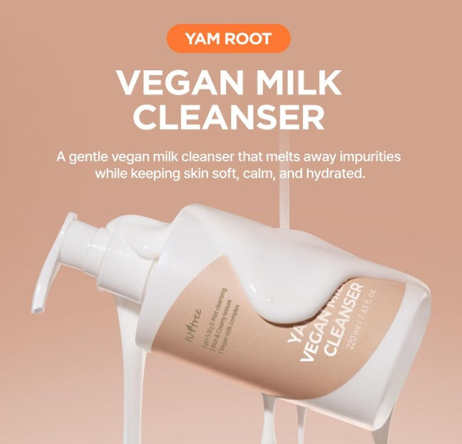 Isntree Yam Root Vegan Milk Cleanser 220ml