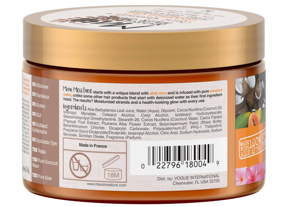 Maui Moisture Quench + Coconut Oil Curl Smoothie 12oz