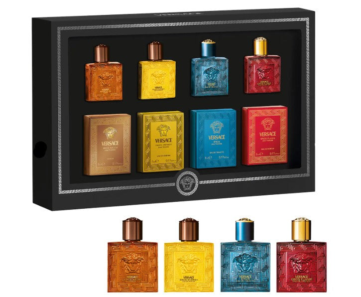 Versace Men's Miniature Collection Set 4 x 5ml