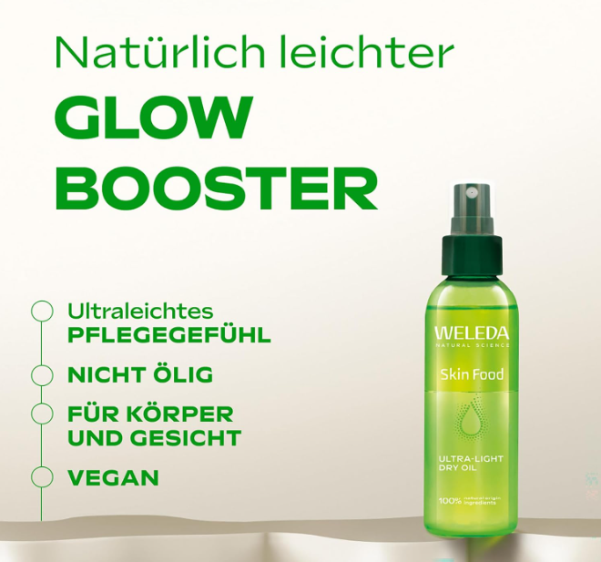 Weleda  Skin Food Ultra Light Dry Oil 100ml