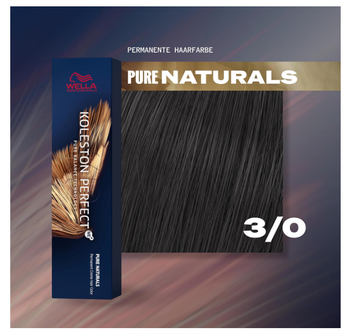 Wella Professionals Koleston Perfect Me+ 3/0 Dark Brown / Natural 60ml