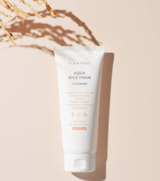 S.Nature Aqua Rice Foam Cleanser 160ml