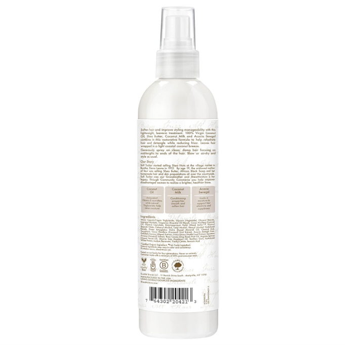 SheaMoisture 100% Virgin Coconut Oil Daily Hydration Leave-In Treatment Spray 236ml