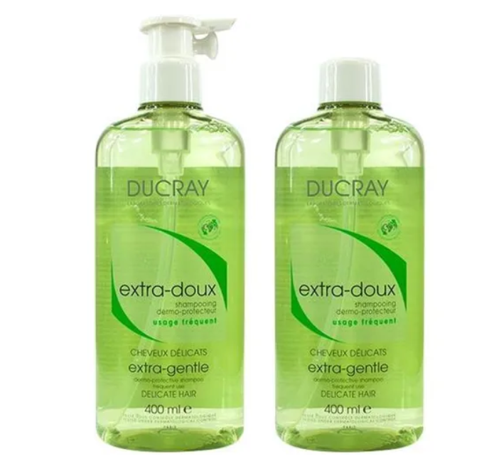 Ducray Extra-Doux Dermo-Protective Pump Shampoo 400ml