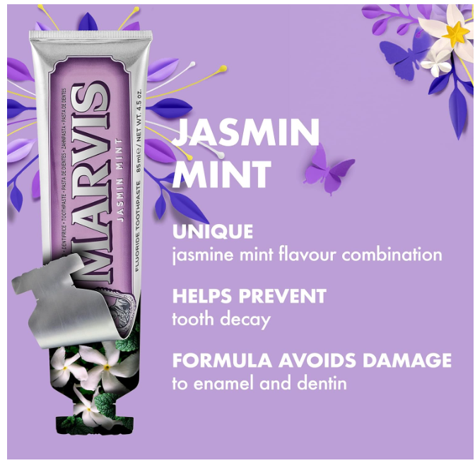 Marvis Jasmine Mint Toothpaste 85ml