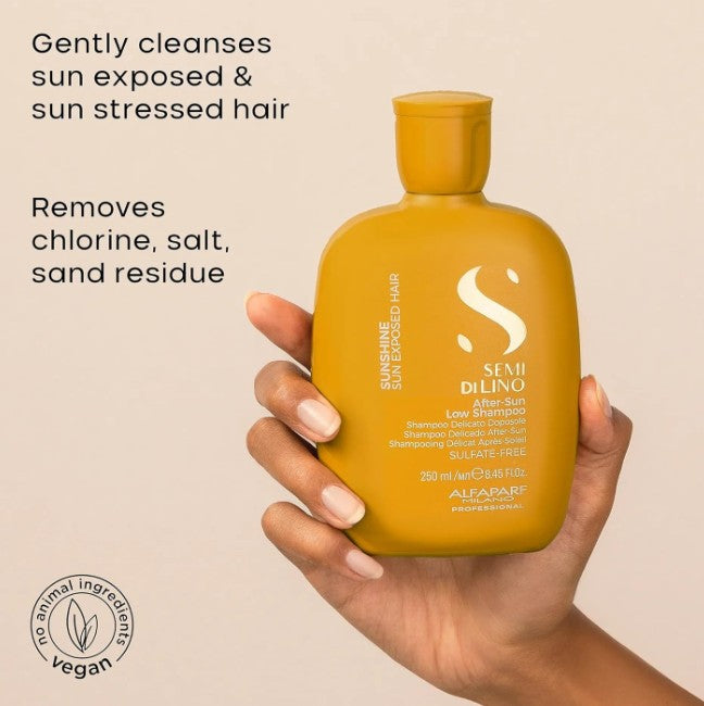 Alfaparf Milano Semi Di Lino Sunshine After Sun Low Shampoo – 250ml