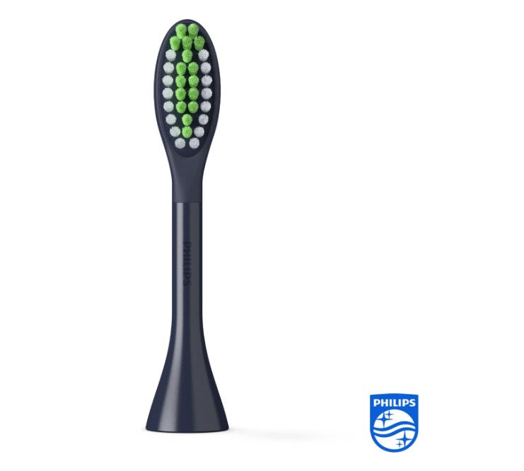 Philips One by Sonicare Electric Toothbrush Heads Navy Blue BH1022/04 2 Pack