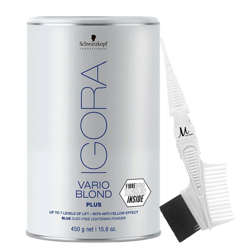 Schwarzkopf Professional Igora Vario Blond Plus Blue Dust-Free Lightening Powder 450g