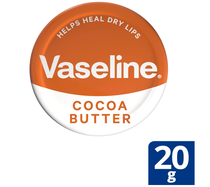 Vaseline Lip Therapy Cocoa Butter Lip Balm Tin 20g