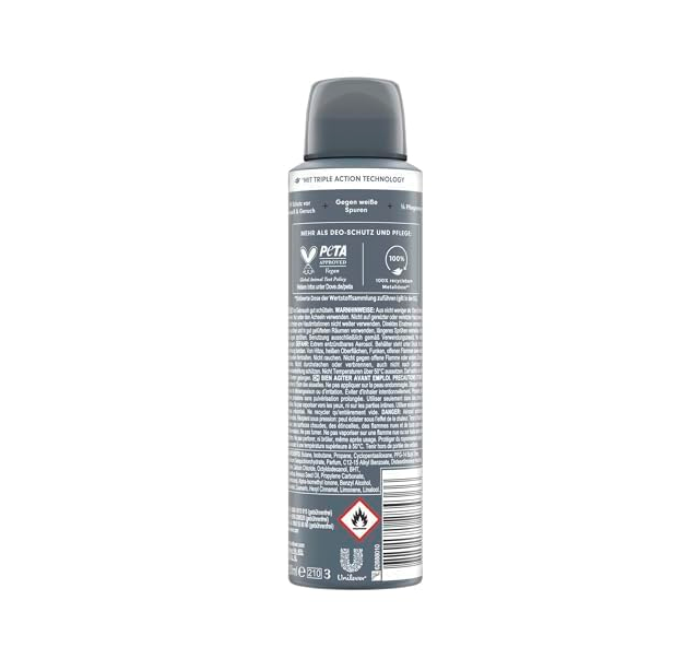 Dove Men+Care Advanced Invisible Dry Antiperspirant Deodorant Spray 150ml
