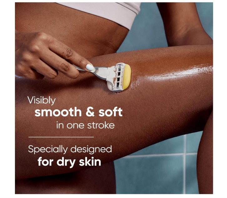 Gillette Venus5 Pro ComfortGlide Coconut Scented Razor Blades (Pack of 6)