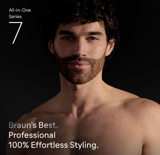 Braun Series 7 All-In-One Trimmer Model AIO7585 Grey