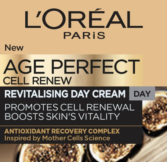 L'Oréal Paris Age Perfect Cell Renew Revitalising Day Cream 50ml