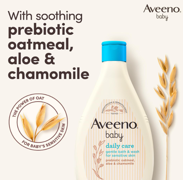 Aveeno Baby Daily Care Gentle Bath &amp; Wash 400ml