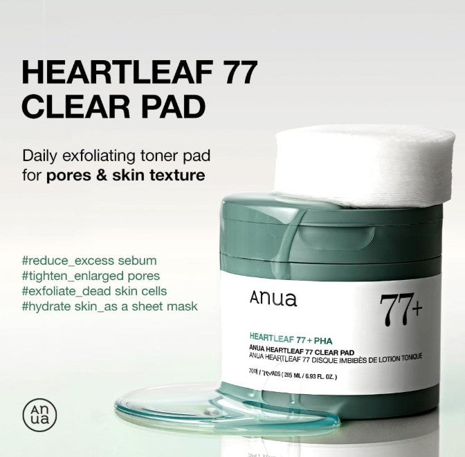 Anua Heartleaf 77 Toner Pad 70 Sheets