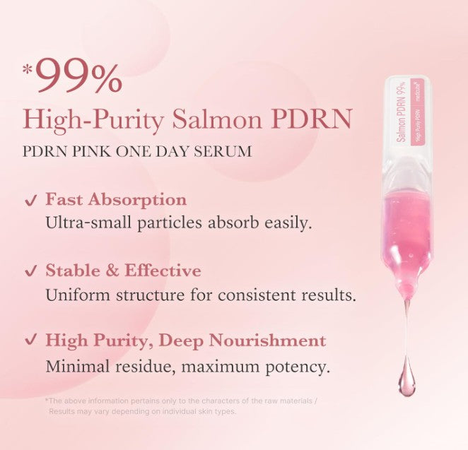 Medicube Salmon DNA PDRN Pink One Day Serum 15ml