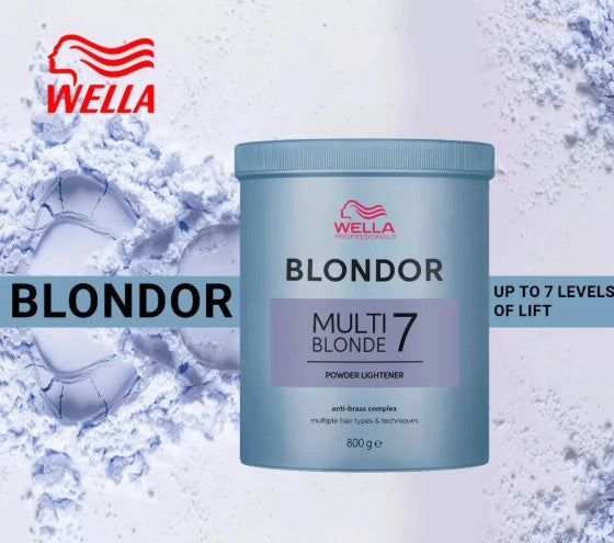 Wella Professionals Blondor Multi Blonde 7 Powder Lightener 800g