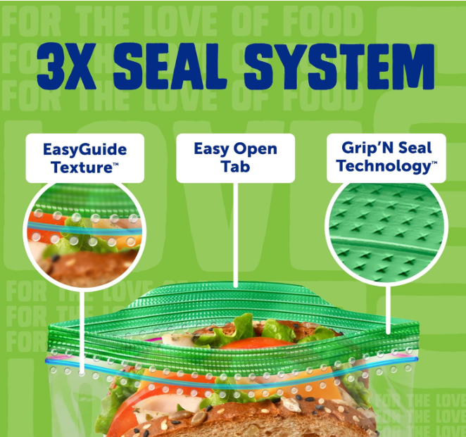 Ziploc Sandwich Bags 150ct