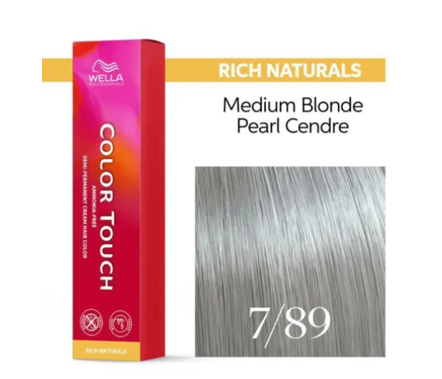 Wella Professionals Color Touch 7/89 Medium Blonde Pearl Cendré 60ml