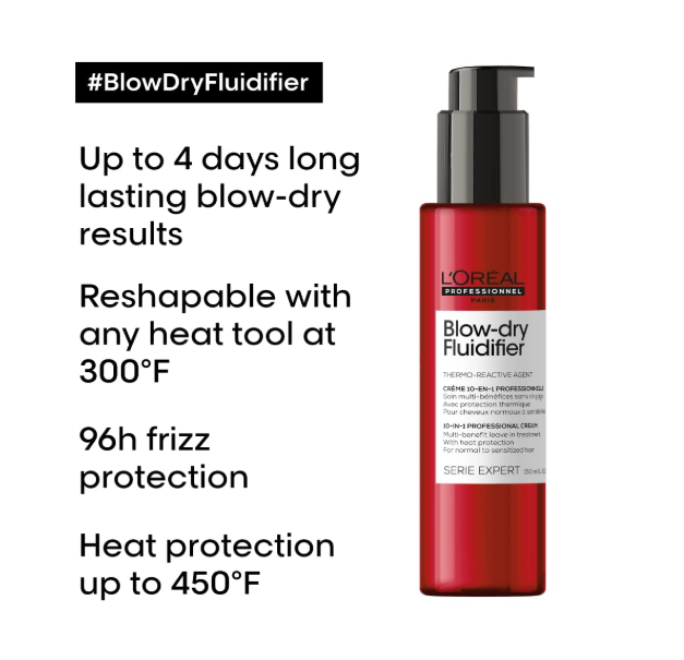 L'Oréal Professionnel Série Expert Blow-Dry Fluidifier Leave-In Cream 150ml