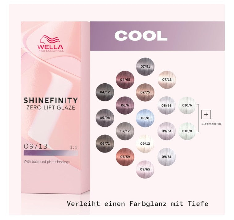 Wella Professionals Zero Lift Shinefinity Glaze 07/81 Smoky Opal 60ml