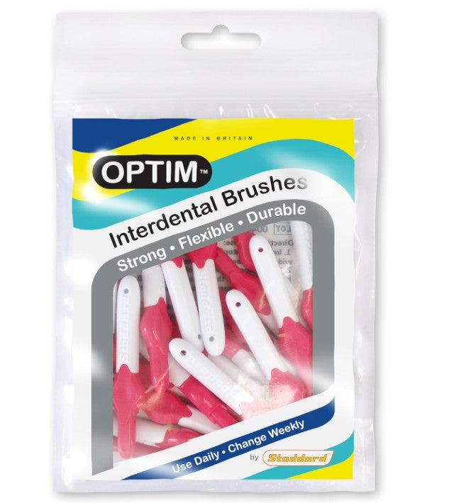 Stoddard Optim Interdental Brushes 25 Pack