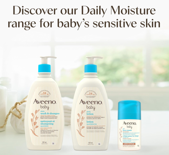 Aveeno Baby Hypoallergenic Wash & Shampoo 18oz