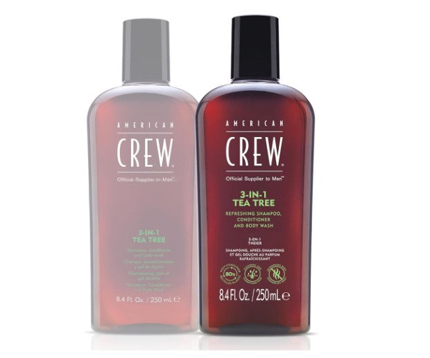 American Crew 3-in-1 Tea Tree Shampoo, Conditioner &amp; Body Wash 450ml