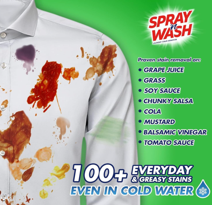 Spray 'n Wash Max with Oxi Action Laundry Stain Remover Trigger Spray 22fl oz