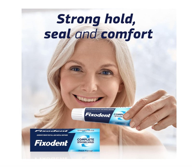 Fixodent Complete Denture Adhesive Fresh Flavour 47g