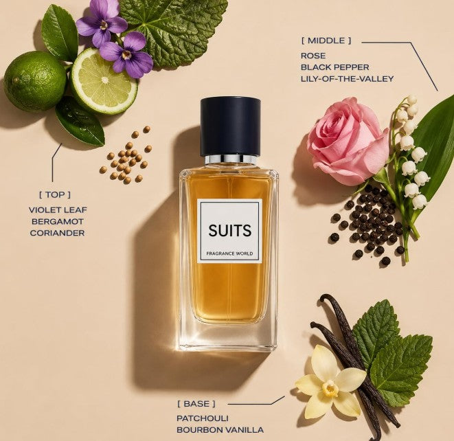 Fragrance World Suits Eau De Parfum 100ml