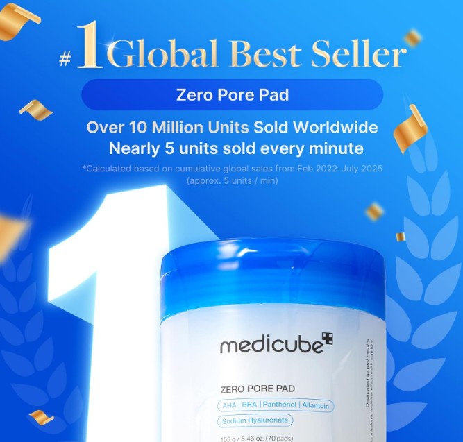 Medicube Zero Pore Pad 2.0 (70 Pads, 155g)