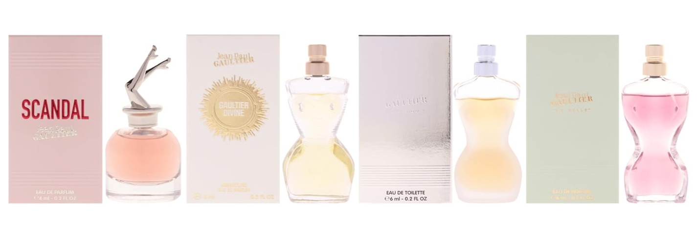 Jean Paul Gaultier Set of 4 Miniatures for Women
