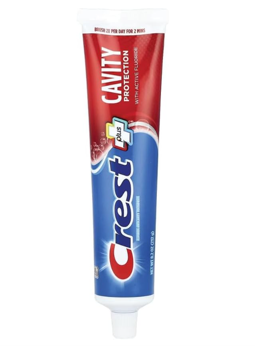Crest Plus Cavity Protection Toothpaste 8.2oz 3 Pack