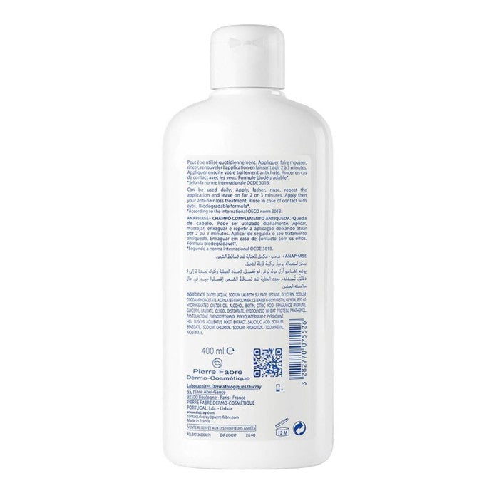 Ducray Anaphase+ Anti-Hair Loss Complement Shampoo 400ml
