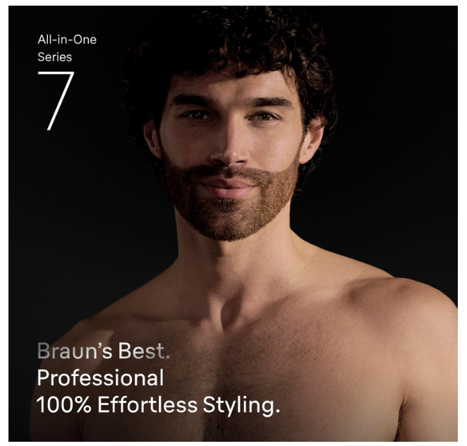 Braun Series 7 All-In-One Trimmer Model AIO7565 Blue