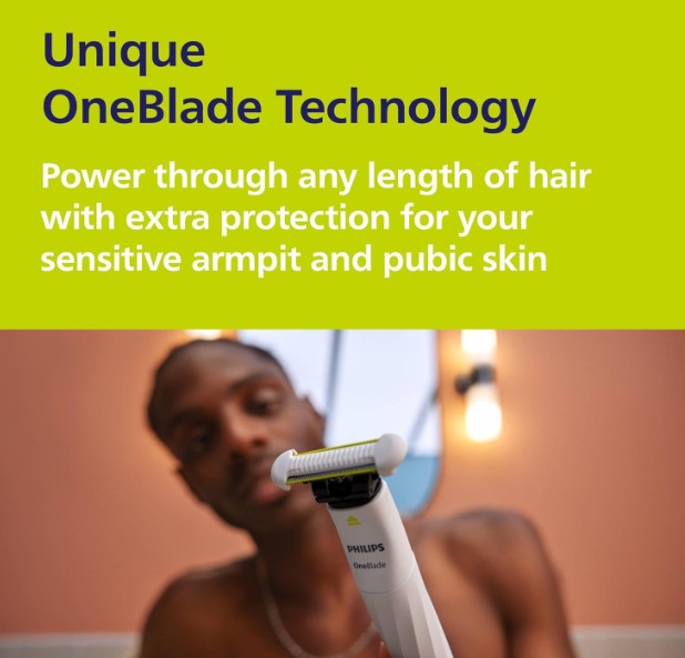 Philips OneBlade Intimate Skin Protect Model QP1924/30