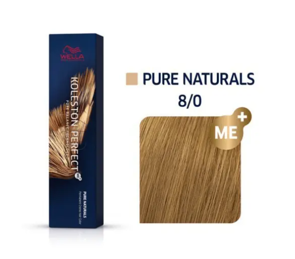 Wella Professionals Koleston Perfect Me 8/0 Light Blonde Natural 60ml