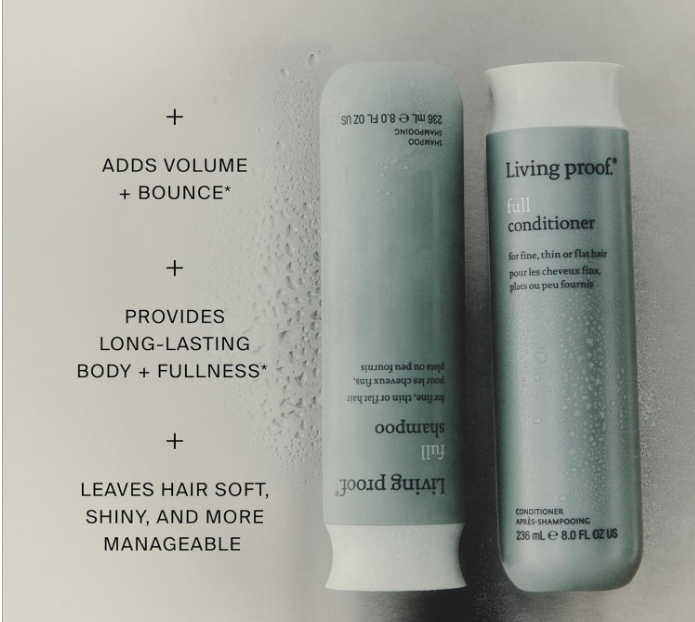 Living Proof Full Shampoo for Volume Bounce and Shine 236ml