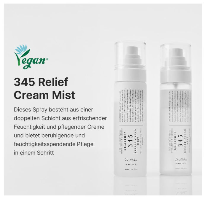 Dr. Althea 345 Relief Cream Mist 100ml