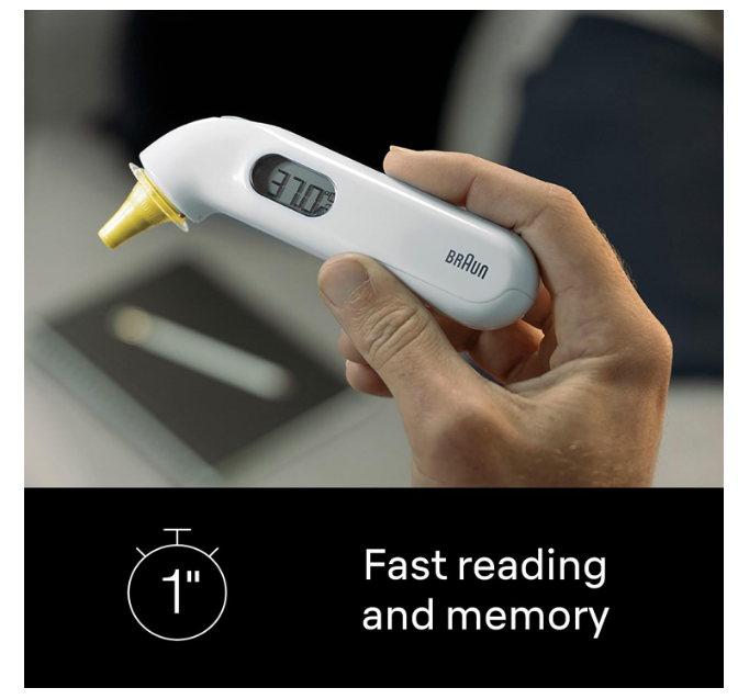 Braun ThermoScan 3 Ear Thermometer White