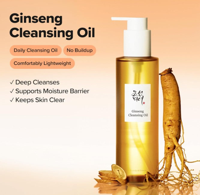 Beauty of Joseon Ginseng Cleansing Oil Makeup Remover 210ml