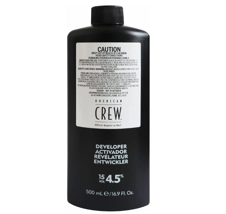 American Crew Precision Blend Peroxide Developer Activator 15 Vol (4.5%) 500ml